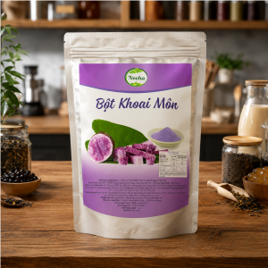 Bột Khoai Môn Neicha 1kg chính hãng béo thơm màu tím tự nhiên tại Kho Sỉ Pha Chế Hà Nội