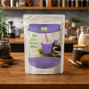 Bột Trà Sữa Khoai Môn Neicha 1kg chính hãng béo thơm màu tím tự nhiên tại Kho Sỉ Pha Chế Hà Nội