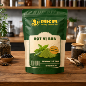 Bột Vị Hương Trà Xanh BKB 1kg dùng pha trà sữa trà xanh