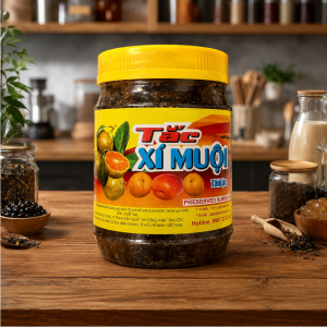 Tắc xí muội Tấn Lộc 900g chính hãng chua ngọt đậm vị tại Kho Sỉ Pha Chế Hà Nội