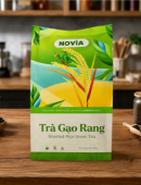 Trà gạo rang novia 500g chính hãng thơm ngon bùi béo tại Kho Sỉ Pha Chế Hà Nội